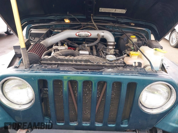 1998 Jeep Wrangler Sport with VIN 1J4FY19S7WP787679, listed as a IAAI auction lot 41764883 with 134,144 mi miles. Bid and sale history available at carsss.com. Image 10.