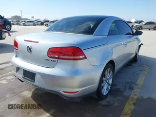 2012 Volkswagen Eos Komfort with VIN WVWBW7AH5CV005738, listed as a IAAI auction lot 41619744 with 131,340 mi miles and . Bid and sale history available at DreamBid. Image 4.