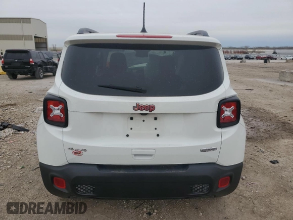 2022 Jeep Renegade Latitude with VIN ZACNJDB11NPN84052, listed as a Copart auction lot 51668205 with Not provided miles and Salvage title. Bid and sale history available at DreamBid. Image 6.