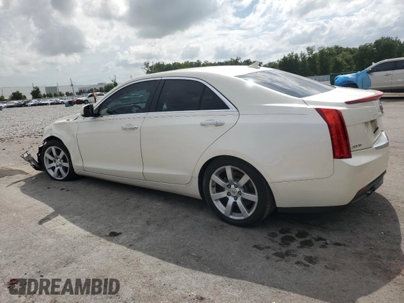 2013 Cadillac ATS with VIN 1G6AA5RAXD0176167, listed as a Copart auction lot 63126005 with 124,598 mi miles and Salvage title. Bid and sale history available at DreamBid. Image 2.