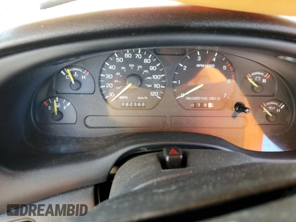 1995 Ford Mustang with VIN 1FALP4045SF211509, listed as a Copart auction lot 75002694 with 82,368 mi miles and Salvage Title. Bid and sale history available at carsss.com. Image 9.