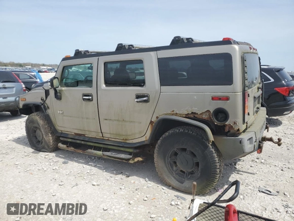 2003 Hummer H2 with VIN 5GRGN23U53H142732, listed as a Copart auction lot 54492145 with 200,324 mi miles and Clean Title. Bid and sale history available at carsss.com. Image 2.