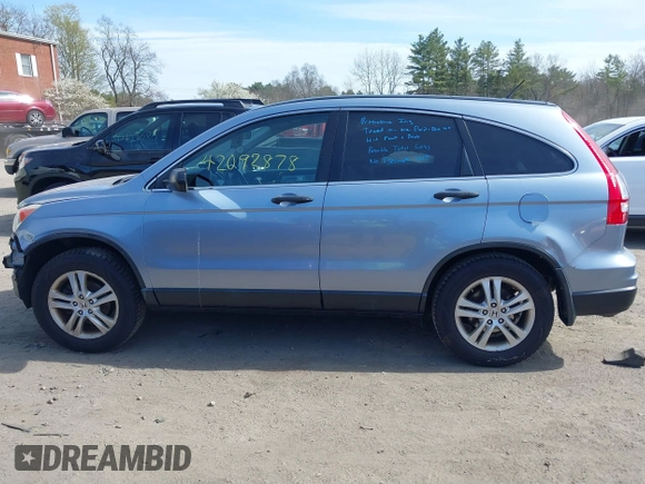 2010 Honda CR-V EX with VIN 5J6RE4H57AL059069, listed as a IAAI auction lot 42092878 with 165,517 mi miles. Bid and sale history available at carsss.com. Image 14.