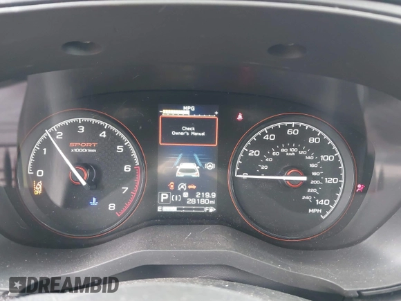 2023 Subaru Forester Special Sports with VIN JF2SKAJC7PH501725, listed as a IAAI auction lot 41984417 with 28,180 mi miles and . Bid and sale history available at DreamBid. Image 7.