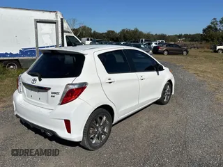 2012 Toyota Yaris L with VIN JTDKTUD36CD523080, listed as a Copart auction lot 83858744 with 134,041 mi miles and Clean Title. Bid and sale history available at carsss.com. Image 4.