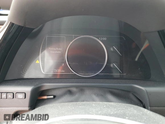 2024 Lexus ES 350 Ultra Luxury with VIN 58AFZ1B14RU161411, listed as a Copart auction lot 52399225 with 7,635 mi miles and Salvage title. Bid and sale history available at DreamBid. Image 9.