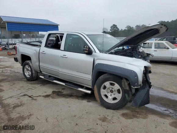 2017 Chevrolet Silverado 1500 LT with VIN 3GCUKREC9HG449347, listed as a Copart auction lot 44919585 with 0 mi miles and Salvage Title. Bid and sale history available at carsss.com. Image 4.