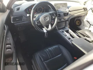2020 Honda Accord Touring with VIN 1HGCV3F92LA002600, listed as a Copart auction lot 52506865 with 101,055 mi miles and Salvage title. Bid and sale history available at DreamBid. Image 8.