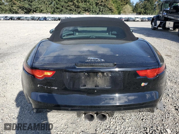 2014 Jaguar F-Type S with VIN SAJWA6FC3E8K05527, listed as a Copart auction lot 72616144 with 58,028 mi miles and Salvage Title. Bid and sale history available at DreamBid. Image 6.