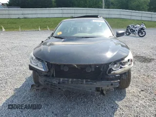 2017 Honda Accord Sedan LX with VIN 1HGCR2F33HA276454, listed as a Copart auction lot 55407955 with 136,415 mi miles and Salvage Title. Bid and sale history available at carsss.com. Image 5.
