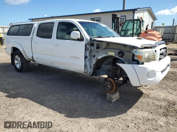 2010 Toyota Tacoma PreRunner with VIN 3TMKU4HN0AM024818, listed as a Copart auction lot 55816305 with 111,527 mi miles and Salvage title. Bid and sale history available at DreamBid. Image 4.