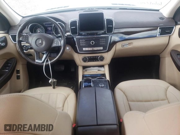 2018 Mercedes-Benz GLS with VIN 4JGDF6EE5JB116674, listed as a Copart auction lot 68156313 with 107,676 mi miles. Bid and sale history available at carsss.com. Image 8.