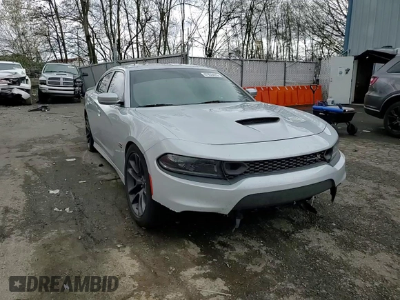 2022 Dodge Charger Scat Pack with VIN 2C3CDXGJ5NH193293, listed as a Copart auction lot 47803085 with 52,009 mi miles and Salvage Title. Bid and sale history available at carsss.com. Image 11.
