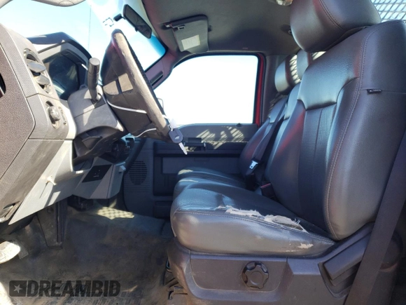 2011 Ford F-250 XL with VIN 1FTBF2A6XBEC69215, listed as a Copart auction lot 45609265 with 203,364 mi miles and Salvage title. Bid and sale history available at DreamBid. Image 7.