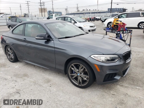 2016 BMW 2 Series M235i with VIN WBA1J7C52GV359572, listed as a Copart auction lot 38942884 with 65,456 mi miles. Bid and sale history available at carsss.com. Image 4.