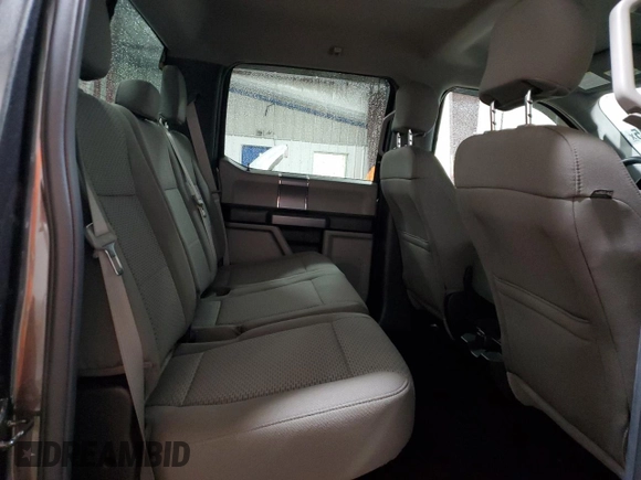 2017 Ford F-150 XL with VIN 1FTEW1EP5HFB19879, listed as a Copart auction lot 60962045 with 96,633 mi miles and Salvage title. Bid and sale history available at DreamBid. Image 10.