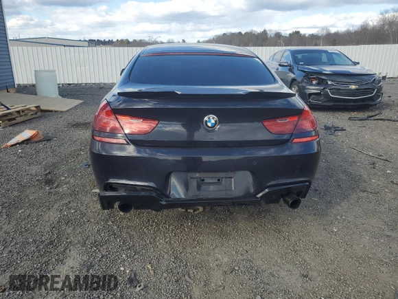 2015 BMW 6 Series 640i with VIN WBA6A0C58FD318669, listed as a Copart auction lot 50706415 with 79,538 mi miles and Clean Title. Bid and sale history available at DreamBid. Image 6.