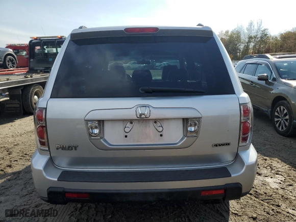 2007 Honda Pilot EX-L with VIN 5FNYF185X7B025295, listed as a Copart auction lot 78269964 with 141,702 mi miles and Clean Title. Bid and sale history available at carsss.com. Image 6.