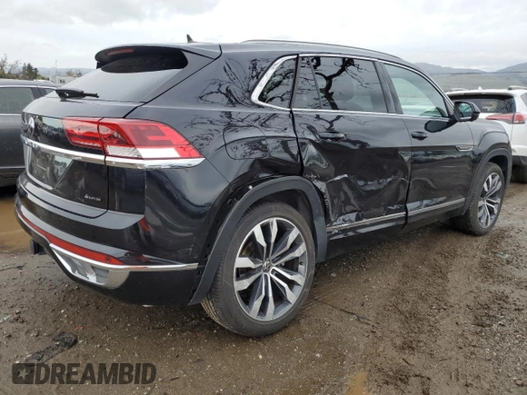 2023 Volkswagen Atlas SEL Premium R-Line z VIN 1V2FE2CA1PC223196, wystawiony jako Copart lot #48163335 z przebiegiem 27 470 mil mil oraz Szkoda całkowita • Salvage title. Historia ofert i sprzedaży dostępna na DreamBid. Obrazek 3.