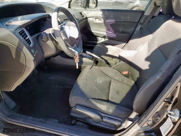 2015 Honda Civic Sedan LX with VIN 19XFB2F57FE068184, listed as a Copart auction lot 50246385 with 99,550 mi miles and Salvage Title. Bid and sale history available at carsss.com. Image 7.