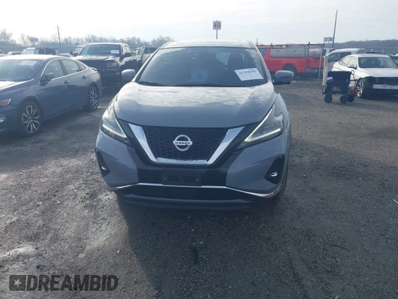 2021 Nissan Murano SL with VIN 5N1AZ2CS3MC147061, listed as a IAAI auction lot 41358296 with 15,404 mi miles and . Bid and sale history available at DreamBid. Image 13.