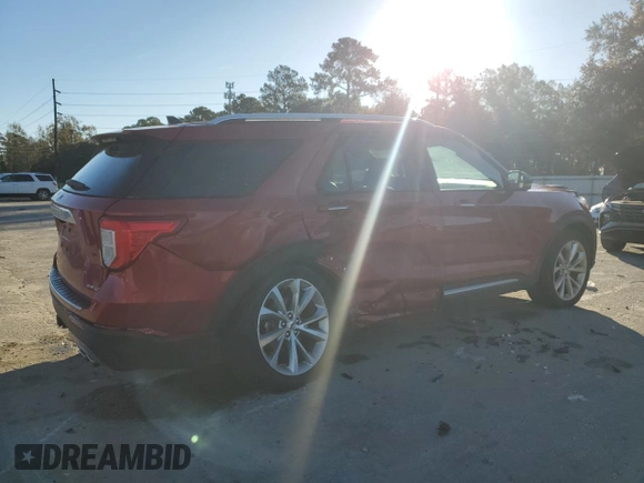 2023 Ford Explorer Platinum with VIN 1FM5K8HC6PGB23456, listed as a Copart auction lot 84264414 with 3,826 mi miles and Salvage title. Bid and sale history available at DreamBid. Image 3.