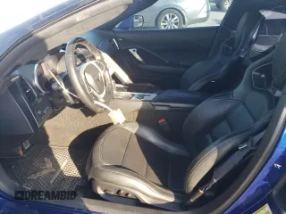 2017 Chevrolet Corvette with VIN 1G1Y12D75H5100590, listed as a Copart auction lot 52602565 with 36,884 mi miles and Salvage title. Bid and sale history available at DreamBid. Image 7.