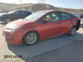 2016 Toyota Prius Two z VIN JTDKBRFU9G3524452, wystawiony jako Copart lot #52597765 z przebiegiem 130 620 mil mil oraz Szkoda całkowita • Salvage title. Historia ofert i sprzedaży dostępna na DreamBid. Obrazek 1.