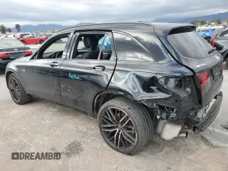 2021 Mercedes-Benz GLC with VIN W1N0G6EB5MF934224, listed as a Copart auction lot 52119644 with 32,868 mi miles and Salvage Title. Bid and sale history available at carsss.com. Image 2.