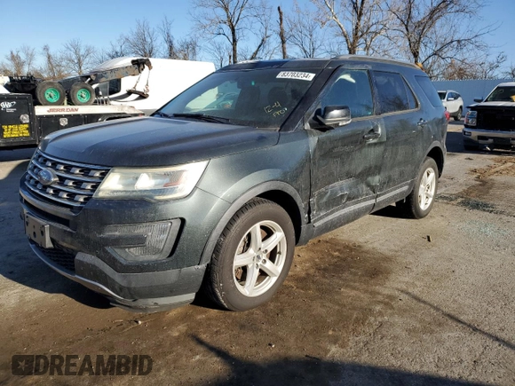 2016 Ford Explorer XLT z VIN 1FM5K8DH3GGB23710, wystawiony jako Copart lot #83703234 z przebiegiem Nie podano mil oraz Szkoda całkowita • Salvage title. Historia ofert i sprzedaży dostępna na DreamBid. Obrazek 1.