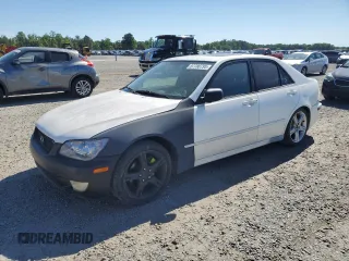 2002 Lexus IS 300/350 z VIN JTHBD192320059567, wystawiony jako Copart lot #57780795 z przebiegiem 280 743 mil mil oraz Tytuł czysty. Historia ofert i sprzedaży dostępna na DreamBid. Obrazek 1.