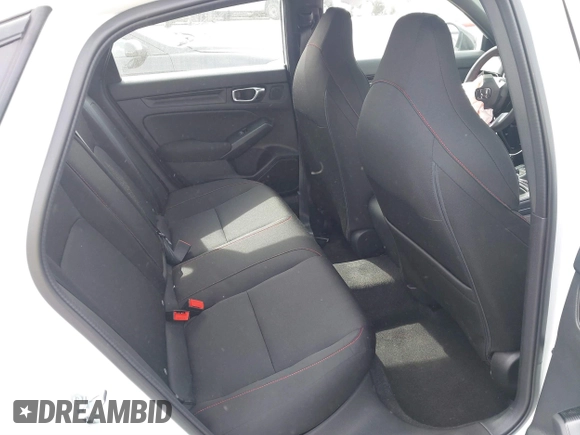 2025 Honda Civic Si with VIN 2HGFE1E52SH473243, listed as a IAAI auction lot 41680486 with 870 mi miles and . Bid and sale history available at DreamBid. Image 8.