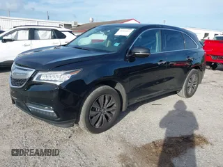 2014 Acura MDX Tech Pkg with VIN 5FRYD3H44EB020470, listed as a IAAI auction lot 40804069 with 112,995 mi miles. Bid and sale history available at carsss.com. Image 18.