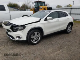 2018 Mercedes-Benz GLA 250 z VIN WDCTG4EB5JJ458777, wystawiony jako Copart lot #49916535 z przebiegiem 60 843 mil mil oraz Szkoda całkowita • Salvage title. Historia ofert i sprzedaży dostępna na DreamBid. Obrazek 1.
