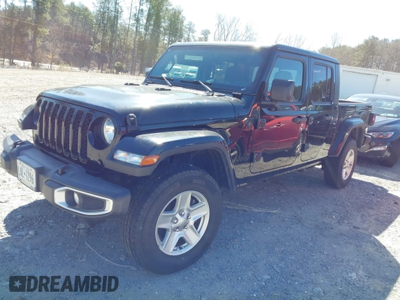 2023 Jeep Gladiator Sport S z VIN 1C6HJTAG8PL528821, wystawiony jako IAAI lot #41777653 z przebiegiem 65 656 mil mil oraz . Historia ofert i sprzedaży dostępna na DreamBid. Obrazek 18.