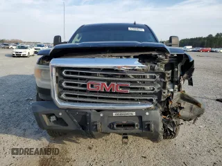 2015 GMC Sierra 2500HD available WiFi Denali with VIN 1GT120E83FF176480, listed as a Copart auction lot 47094075 with 197,643 mi miles and Salvage Title. Bid and sale history available at carsss.com. Image 5.
