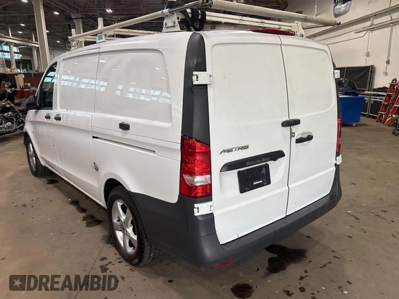 2018 Mercedes-Benz Metris Cargo with VIN WD3PG2EA5J3362911, listed as a IAAI auction lot 42587645 with 129,869 mi miles and . Bid and sale history available at DreamBid. Image 25.