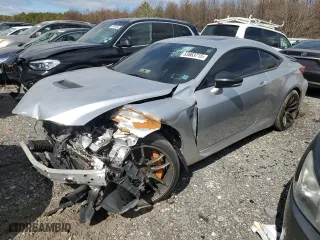 2017 Lexus RC F with VIN JTHHP5BC1H5006552, listed as a Copart auction lot 53663715 with 64,593 mi miles and Salvage Title. Bid and sale history available at carsss.com. Image 1.