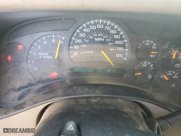 2004 Chevrolet Silverado 1500 Crew Cab Z71 with VIN 2GCEK13T041430729, listed as a Copart auction lot 49389085 with 261,115 mi miles and Salvage Title. Bid and sale history available at carsss.com. Image 9.