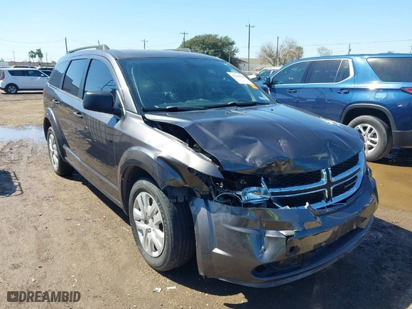 2018 Dodge Journey SE with VIN 3C4PDCAB1JT496404, listed as a IAAI auction lot 41646706 with 140,248 mi miles. Bid and sale history available at carsss.com. Image 6.