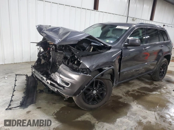 2017 Jeep Grand Cherokee Laredo with VIN 1C4RJFAG4HC959253, listed as a Copart auction lot 57045355 with 64,511 mi miles and Salvage title. Bid and sale history available at DreamBid. Image 1.