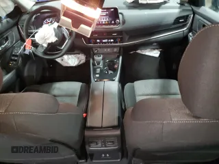 2025 Nissan Rogue SV with VIN 5N1BT3BA5SC822569, listed as a Copart auction lot 51820515 with 2,370 mi miles and Salvage Title. Bid and sale history available at DreamBid. Image 8.