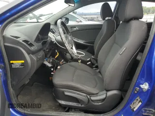 2012 Hyundai Accent SE with VIN KMHCU5AE1CU019559, listed as a Copart auction lot 65235685 with 119,556 mi miles and Salvage title. Bid and sale history available at DreamBid. Image 7.