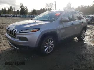 2014 Jeep Cherokee Limited with VIN 1C4PJLDBXEW133054, listed as a Copart auction lot 46946375 with 206,458 mi miles and Clean Title. Bid and sale history available at carsss.com. Image 1.