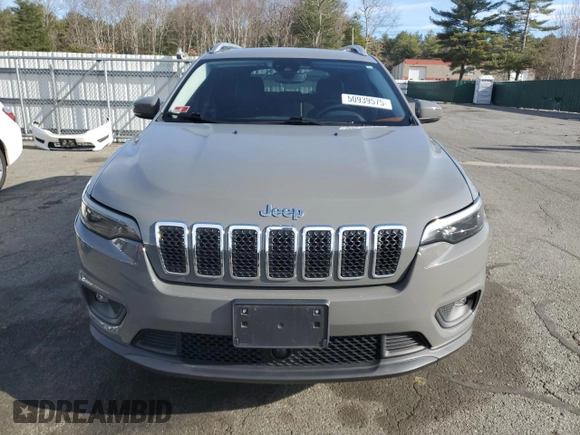 2021 Jeep Cherokee Latitude Lux z VIN 1C4PJMMX9MD213053, wystawiony jako Copart lot #50939575 z przebiegiem 37 403 mil mil oraz Szkoda całkowita • Salvage title. Historia ofert i sprzedaży dostępna na DreamBid. Obrazek 5.
