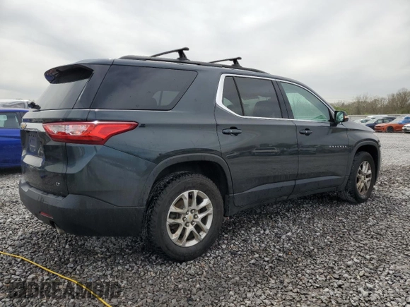 2020 Chevrolet Traverse LT Cloth z VIN 1GNERGKWXLJ175710, wystawiony jako Copart lot #50369775 z przebiegiem 92 426 mil mil oraz Szkoda całkowita • Salvage title. Historia ofert i sprzedaży dostępna na DreamBid. Obrazek 3.