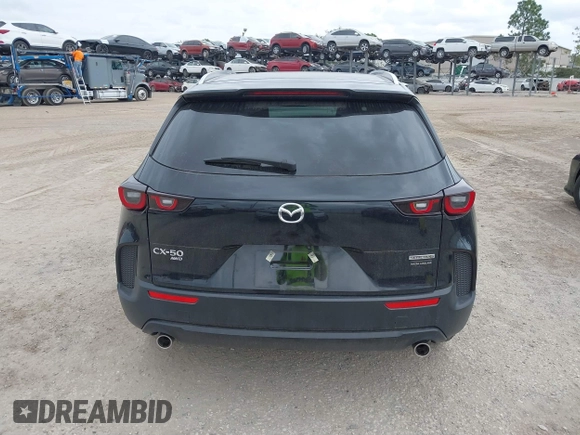 2023 Mazda CX-50 2.5 S Preferred Plus Package with VIN 7MMVABCM1PN154873, listed as a IAAI auction lot 41624064 with 13,066 mi miles. Bid and sale history available at carsss.com. Image 16.