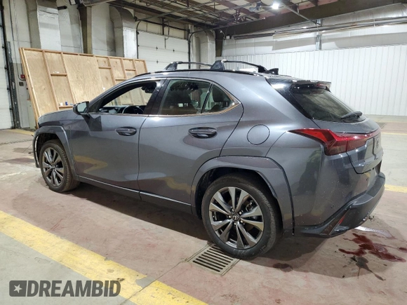 2023 Lexus UX 250h F Sport with VIN JTHB9JBH6P2066864, listed as a Copart auction lot 41746695 with Not Provided miles and Salvage Title. Bid and sale history available at DreamBid. Image 2.