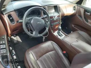 2017 Infiniti QX50 with VIN JN1BJ0RP7HM386591, listed as a Copart auction lot 77213804 with 0 mi miles and Salvage Title. Bid and sale history available at carsss.com. Image 8.