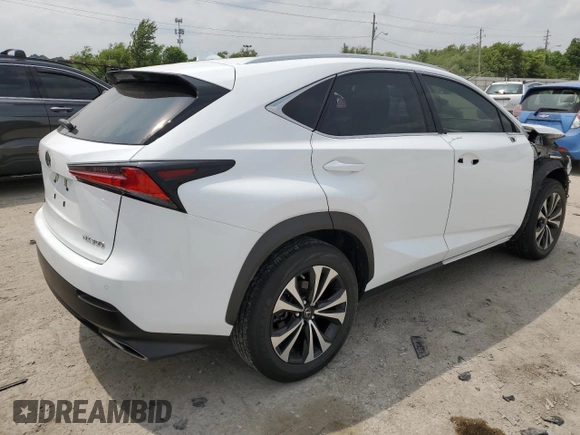 2020 Lexus NX 300 F Sport z VIN JTJSARDZ3L5014854, wystawiony jako Copart lot #59386435 z przebiegiem 36 098 mil mil oraz Szkoda całkowita • Salvage title. Historia ofert i sprzedaży dostępna na DreamBid. Obrazek 3.